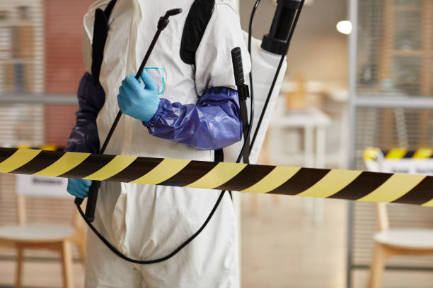 Professional Blood Cleanup technician working in Jeffersonville, IN